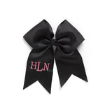 Girl's Monogrammed Hair Bow