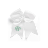 Girl's Monogrammed Hair Bow