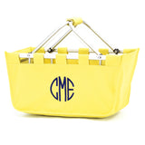 Monogrammed Market Totes